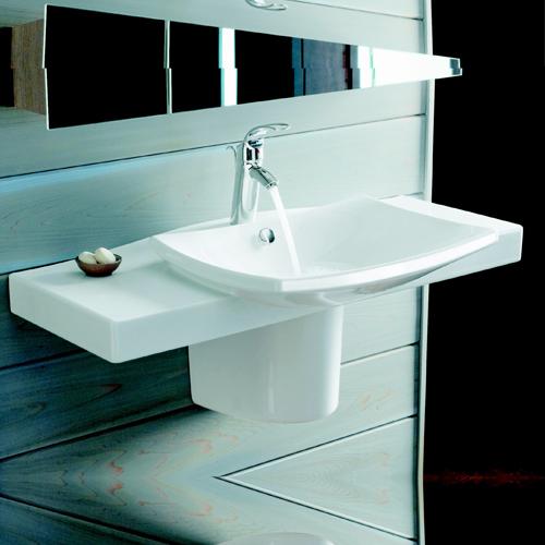 Escale Yarım Ayaklı Lavabo 100 cm